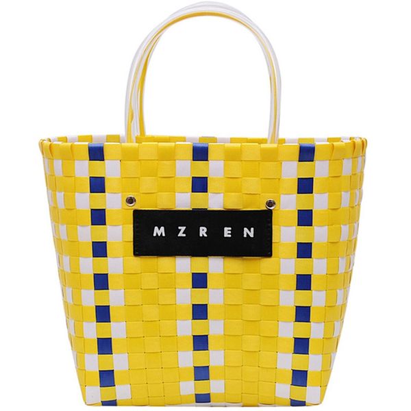 ljl-summer beach basket patchwork striped hand-woven color casual women's handbag handbag trend fashion pvc bag
ljl-summer beach basket patchwork striped hand-woven color casual women's handbag handbag trend fashion pvc bag
