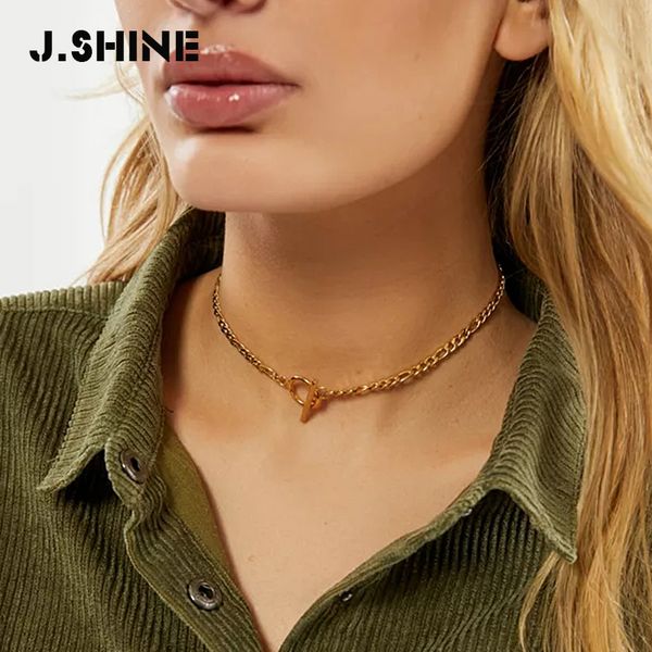 jshine две типа metal link chain чокеры ожерелья для женщин punk colliers vintage геометрический круг ожерелье ошейники, Golden;silver
jshine две типа metal link chain чокеры ожерелья для женщин punk colliers vintage геометрический круг ожерелье ошейники, Golden;silver