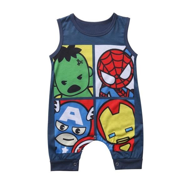 2017 summer cartoon newborn baby boy girl romper sleeveless o neck cotton clothes toddler kids jumpsuit clothing 0-24m, Blue
2017 summer cartoon newborn baby boy girl romper sleeveless o neck cotton clothes toddler kids jumpsuit clothing 0-24m, Blue