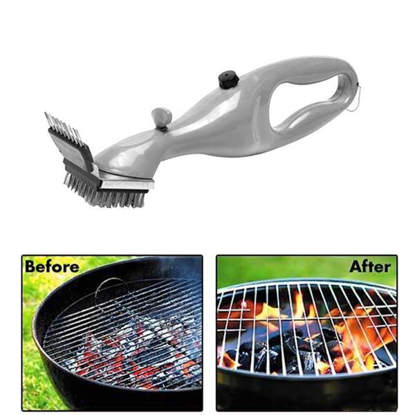 

Barbecue Stainless Steel Cleaning Brush Outdoor BBQ Grill Cleaner with Steam Power Christmas New Year BBQ Party