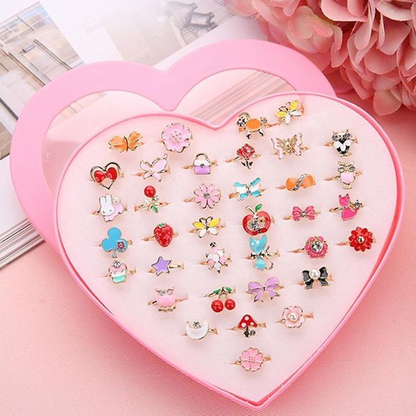 fashion mixed 36pcs kids cartoon cute flower animals crystal alloy adjustable children ring girls birthday party jewelry gift, Golden;silver
fashion mixed 36pcs kids cartoon cute flower animals crystal alloy adjustable children ring girls birthday party jewelry gift, Golden;silver