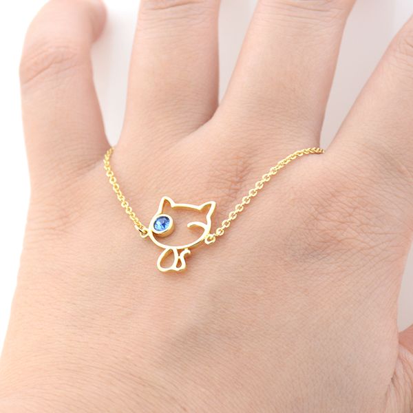 cute blue crystal cat link chain bracelet & bangles for women lovely animal pet lovers gifts foot anklet summer jewelry, Black
cute blue crystal cat link chain bracelet & bangles for women lovely animal pet lovers gifts foot anklet summer jewelry, Black