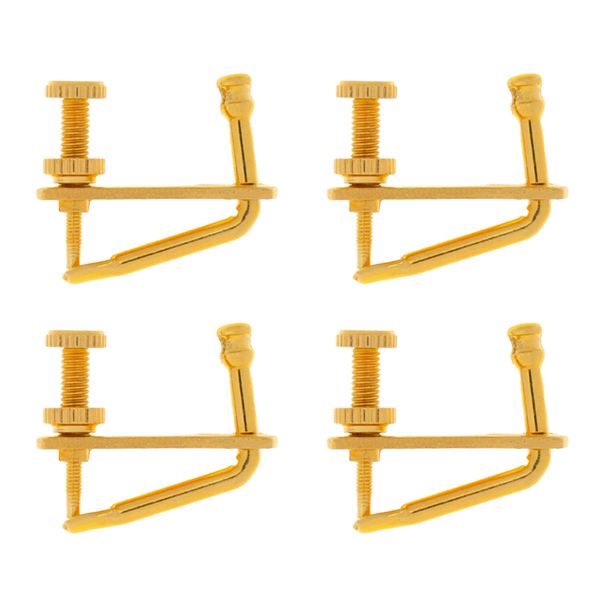 4pcs golden plated violin fine tuner string adjuster for 4/4 3/4 violin part kit
4pcs golden plated violin fine tuner string adjuster for 4/4 3/4 violin part kit