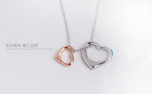 wholesale-agood s925 pendants necklaces for women sterling silver double heart necklace fashion jewelry
wholesale-agood s925 pendants necklaces for women sterling silver double heart necklace fashion jewelry