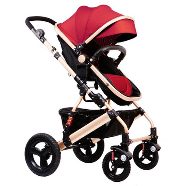 baby stroller high landscape can sit reclining two-way folding four-wheel shock newborn baby stroller
baby stroller high landscape can sit reclining two-way folding four-wheel shock newborn baby stroller