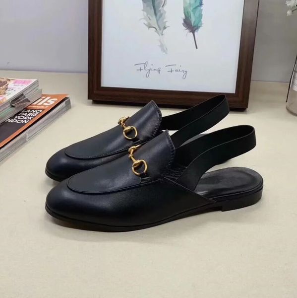 designer slippers women genuine leather mules flat mules shoes metal chain casual shoes loafers fashion outdoor slippers ladies summer sanda, Black
designer slippers women genuine leather mules flat mules shoes metal chain casual shoes loafers fashion outdoor slippers ladies summer sanda, Black