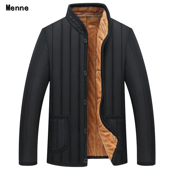 2019 winter new middle-aged and elderly men's cotton clothes to keep warm and protect themselves from the cold, Black
2019 winter new middle-aged and elderly men's cotton clothes to keep warm and protect themselves from the cold, Black