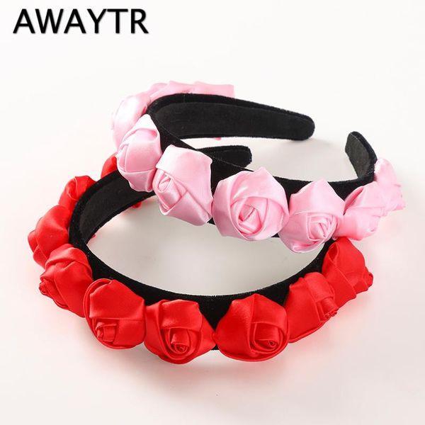 awaytr rose flower headband elegant synthetic fabric hairbands bezel turban women girls hair accessories hair hoop headwear, Slivery;white
awaytr rose flower headband elegant synthetic fabric hairbands bezel turban women girls hair accessories hair hoop headwear, Slivery;white