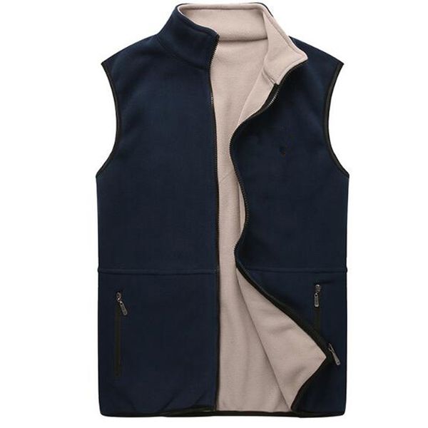 men's double face fleece vest windproof tactical jacket active gilet sleeveless stand collar windproof winter jacket, Black;white
men's double face fleece vest windproof tactical jacket active gilet sleeveless stand collar windproof winter jacket, Black;white