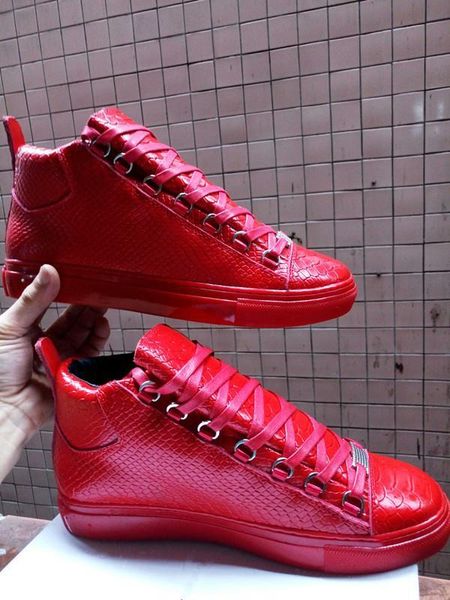 snakeskin red bottom sneakers luxury designer high skate sneakers mens womens casual shoes brand new comfort wholesale price 39-46, Black
snakeskin red bottom sneakers luxury designer high skate sneakers mens womens casual shoes brand new comfort wholesale price 39-46, Black