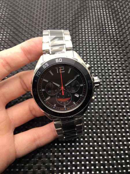 2019 triple limited edition mens watch vk quartz chronograph 316l stainless steel calendar folding buckle 44mm designer luxury mens watch, Slivery;brown
2019 triple limited edition mens watch vk quartz chronograph 316l stainless steel calendar folding buckle 44mm designer luxury mens watch, Slivery;brown