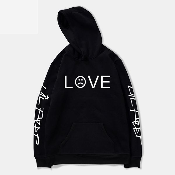 pkorli lil peep любовь толстовка мужчины женщины повседневная пуловер хип-хоп lil peep рэпер толстовки sad face мальчиков толстовка drop дос, Black
pkorli lil peep любовь толстовка мужчины женщины повседневная пуловер хип-хоп lil peep рэпер толстовки sad face мальчиков толстовка drop дос, Black