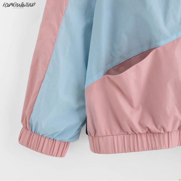 long women sleeve zipper pockets casual sport se0805 multi color cut short sleeve and sew windbreaker with hood color block coats coat, Black;brown
long women sleeve zipper pockets casual sport se0805 multi color cut short sleeve and sew windbreaker with hood color block coats coat, Black;brown