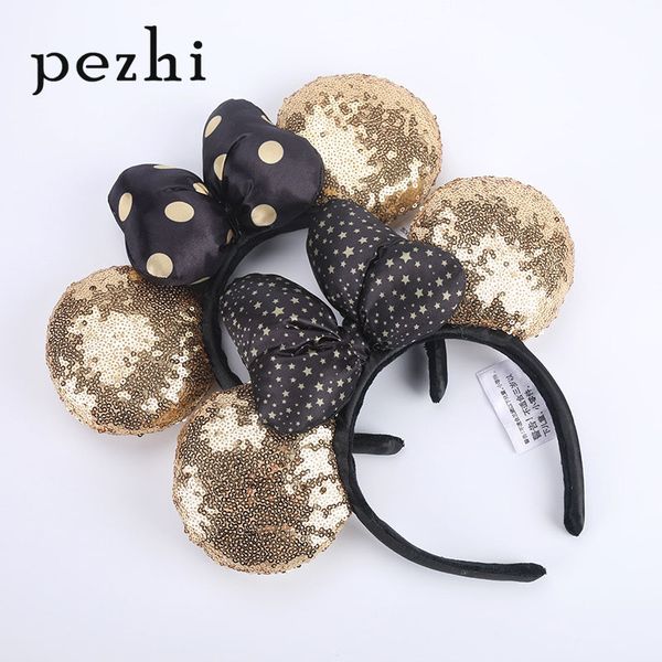 new hair band dark night gold sequins female wave point headband ears headdress hairband, Slivery;white
new hair band dark night gold sequins female wave point headband ears headdress hairband, Slivery;white
