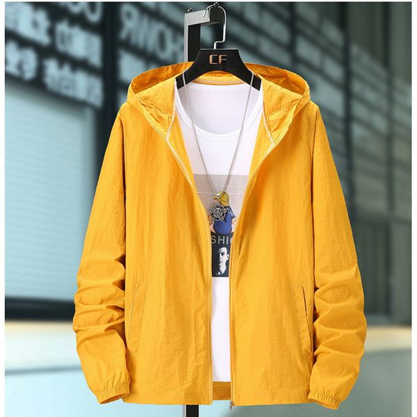 2020 men's spring summer hood jacket thin windbreaker ultra-light sunscreen waterproof casual jacket zipper coat solid colors, Black;brown
2020 men's spring summer hood jacket thin windbreaker ultra-light sunscreen waterproof casual jacket zipper coat solid colors, Black;brown