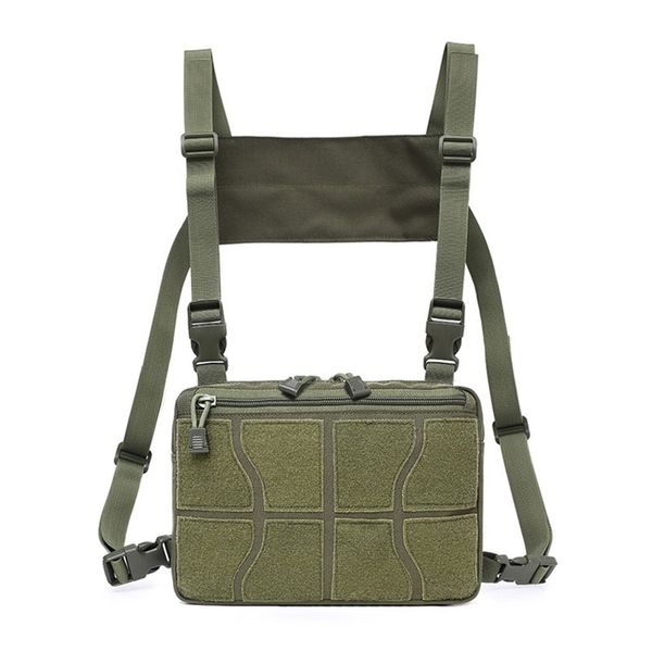hunting jackets tactical chest rig men adjustable fanny pack multi-functional molle tool pouch shoulder bag outdoor vest, Camo;black
hunting jackets tactical chest rig men adjustable fanny pack multi-functional molle tool pouch shoulder bag outdoor vest, Camo;black