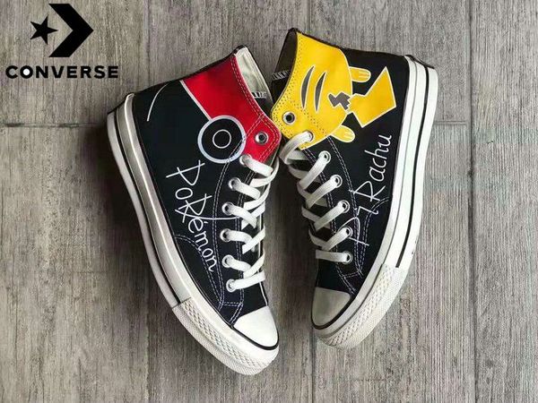 2019 new converse chuck 1970s x pokemon cartoon anime casual shoes sneaker designer mens women casual shoes sneakers 36-44, Black
2019 new converse chuck 1970s x pokemon cartoon anime casual shoes sneaker designer mens women casual shoes sneakers 36-44, Black