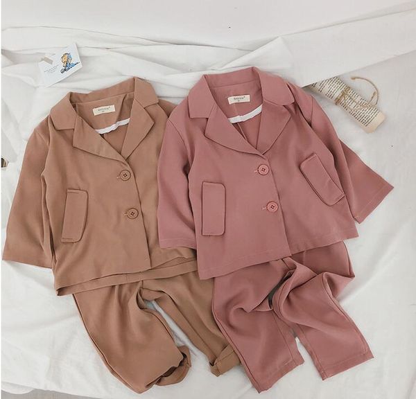 2019 new girls 2 pcs set coat+long pants autumn cotton fashion soft girls suits 1-6 years pz308, White
2019 new girls 2 pcs set coat+long pants autumn cotton fashion soft girls suits 1-6 years pz308, White