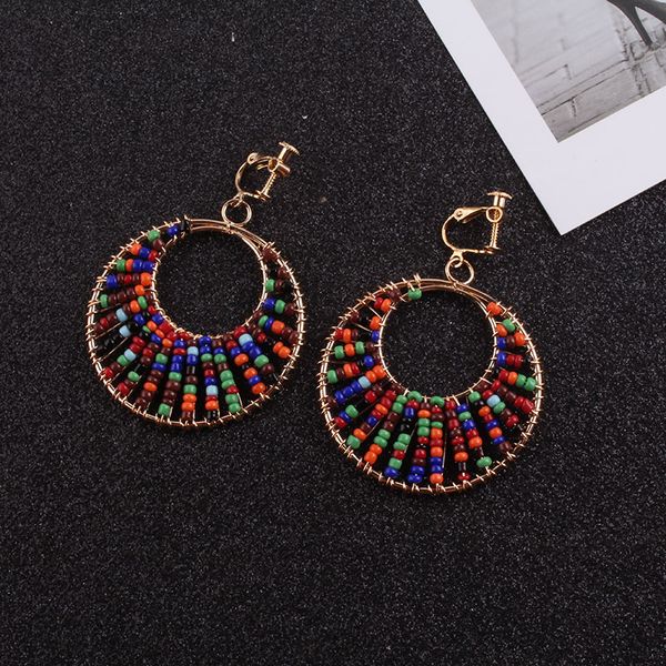 jiovintage no ear hole earrings for women ethnic resin multicolor bead large bohemia clip earrings statement jewelry, Silver
jiovintage no ear hole earrings for women ethnic resin multicolor bead large bohemia clip earrings statement jewelry, Silver
