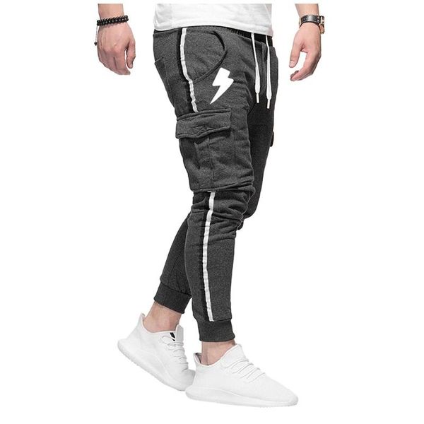 men white stripes print overalls casual pocket sport work casual trouser pants 2020 popular new pants for men pantalones hombre, Black
men white stripes print overalls casual pocket sport work casual trouser pants 2020 popular new pants for men pantalones hombre, Black
