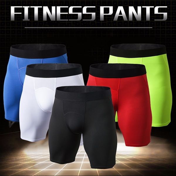 new quickly dry gym sports leggings crossfit shorts football trousers jogging compression tights men's running shorts, Black;blue
new quickly dry gym sports leggings crossfit shorts football trousers jogging compression tights men's running shorts, Black;blue
