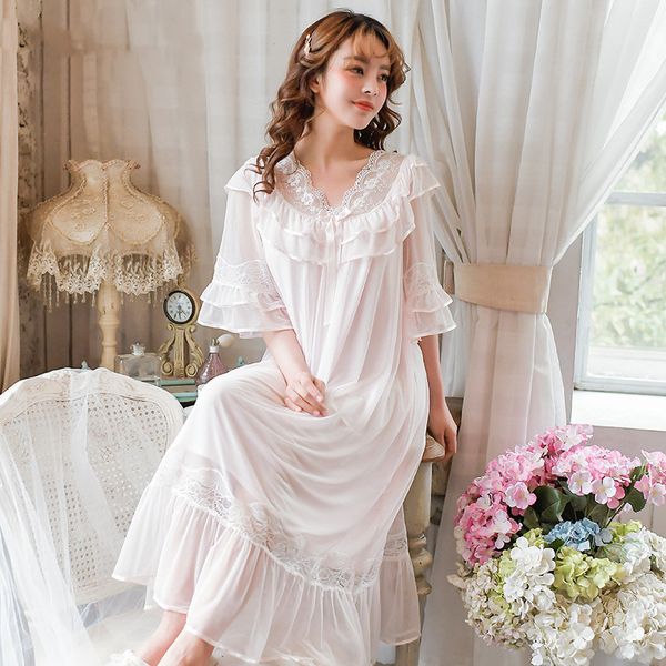 nightdress plus size lace cotton home dress lingerie babydoll nightgown long white princess style women summer night dress t662, Black;red
nightdress plus size lace cotton home dress lingerie babydoll nightgown long white princess style women summer night dress t662, Black;red