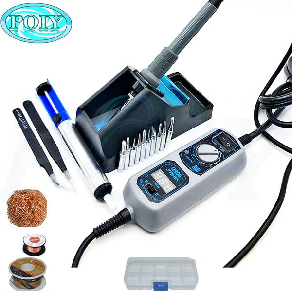 new 908d 220v/110v 65w heated iron led digital display soldering station iron+ many welding gifts 
new 908d 220v/110v 65w heated iron led digital display soldering station iron+ many welding gifts