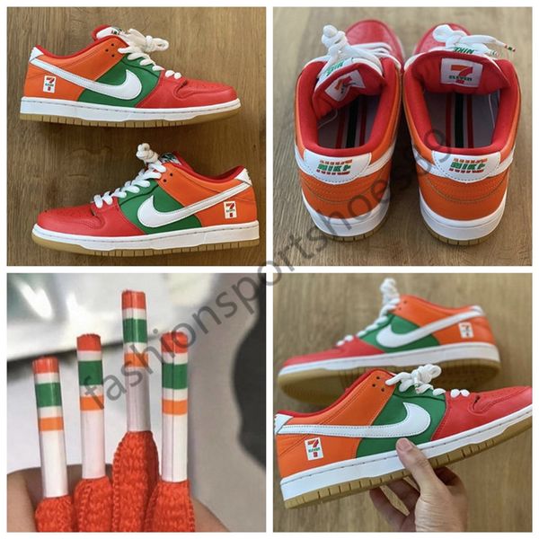 2020 new arrive 7-eleven x nike sb dunk low 7-11 designer authentic skateboard sneakers mens womens casual running shoes trainers, Black
2020 new arrive 7-eleven x nike sb dunk low 7-11 designer authentic skateboard sneakers mens womens casual running shoes trainers, Black