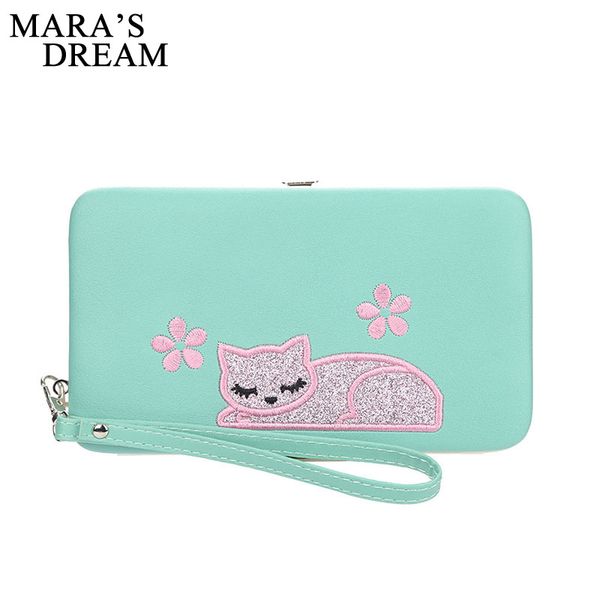 wallets mara's dream 2021 ladies lunch box wallet phone bag long section 3 fold clutch fashion multi-function cat embroidered, Red;black
wallets mara's dream 2021 ladies lunch box wallet phone bag long section 3 fold clutch fashion multi-function cat embroidered, Red;black