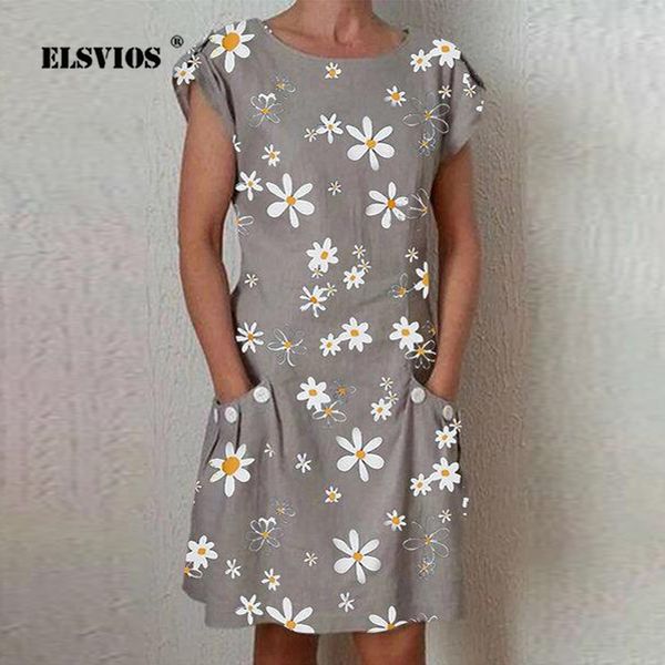 daisy print button o neck cotton linen summer dress women vintage short sleeve pocket knee dress casual loose plus size dresses mx200508, Black;pink
daisy print button o neck cotton linen summer dress women vintage short sleeve pocket knee dress casual loose plus size dresses mx200508, Black;pink