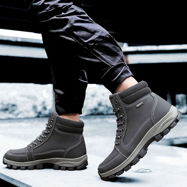 plus size 45 ankle boots men leather casual shoes for men hunting trekking boots army tactical male cotton shoes, Black
plus size 45 ankle boots men leather casual shoes for men hunting trekking boots army tactical male cotton shoes, Black