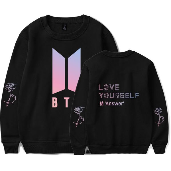 drop ship bts love yourself answer popular letter print kpop harajuku streetwear streetwear men/women autumn winter sweatshirt, Black
drop ship bts love yourself answer popular letter print kpop harajuku streetwear streetwear men/women autumn winter sweatshirt, Black