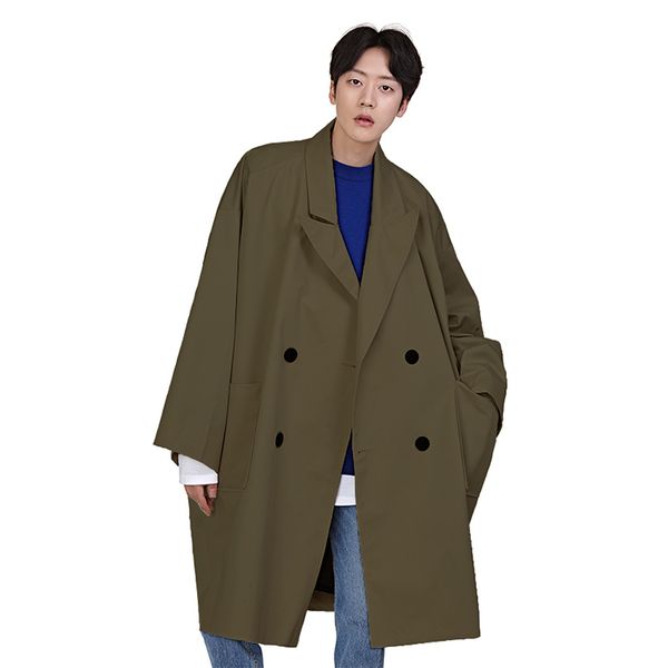 2020 spring and autumn new youth popular solid color loose trench coat fashion casual wild long shirt khaki / black / army green, Tan;black
2020 spring and autumn new youth popular solid color loose trench coat fashion casual wild long shirt khaki / black / army green, Tan;black