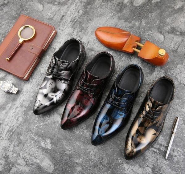 patent leather oxford shoes men dress shoes men formal pointed toe business wedding plus size 48 mix colour printed, Black
patent leather oxford shoes men dress shoes men formal pointed toe business wedding plus size 48 mix colour printed, Black