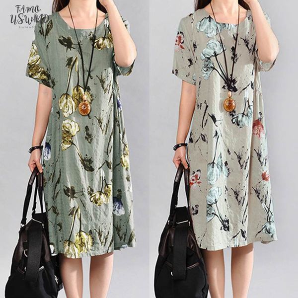 2020 vintage summer dress short sleeve loose women elegant floral print midi dresses casual party beach sundress ball gown vestidos, Black;gray
2020 vintage summer dress short sleeve loose women elegant floral print midi dresses casual party beach sundress ball gown vestidos, Black;gray