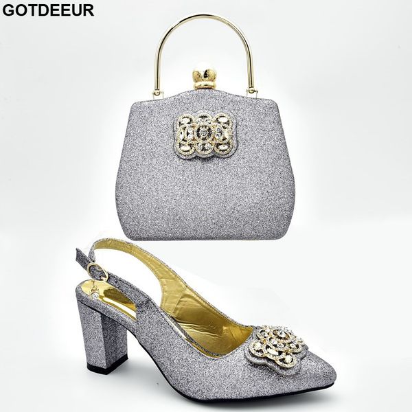 new italian shoe and bag set for party in women nigerian women wedding with bag set decorated with rhinestone shoes, Black
new italian shoe and bag set for party in women nigerian women wedding with bag set decorated with rhinestone shoes, Black