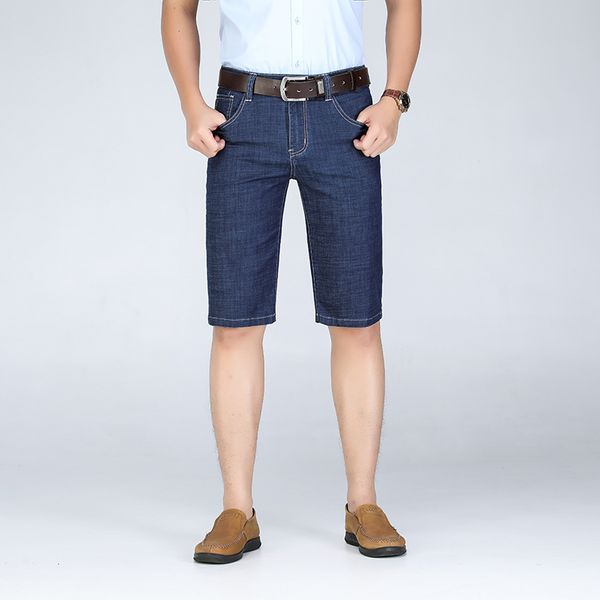 big size 40 42 44 46 men denim shorts 2019 summer new fashion business elastic slim short for jeans male brand clothes, Blue
big size 40 42 44 46 men denim shorts 2019 summer new fashion business elastic slim short for jeans male brand clothes, Blue