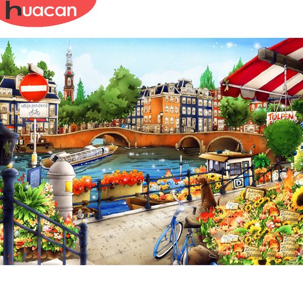 huacan 5d diy diamond painting city scenery diamond art embroidery landscape mosaic home decor handmade gift
huacan 5d diy diamond painting city scenery diamond art embroidery landscape mosaic home decor handmade gift