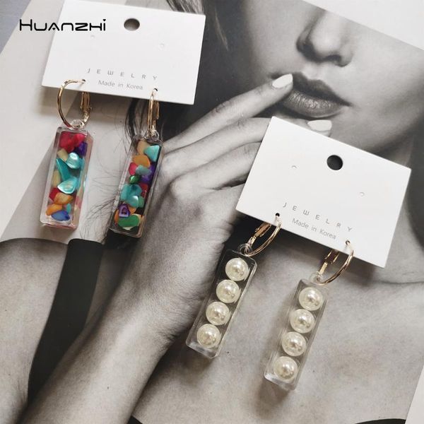 huanzhi 2020 korea trendy transparent acrylic drop earrings colorful pearl shell earrings for women girls travel jewelry gifts, Golden;silver
huanzhi 2020 korea trendy transparent acrylic drop earrings colorful pearl shell earrings for women girls travel jewelry gifts, Golden;silver