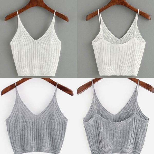 мода горячие новых женщин лета basic sexy strappy рукавов racerback crop top высокого качества перевозка груза падения, White
мода горячие новых женщин лета basic sexy strappy рукавов racerback crop top высокого качества перевозка груза падения, White
