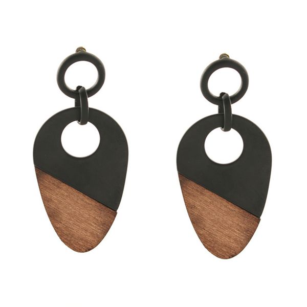 dropshipping boutique custom jewelry 2020 brand brides cute black multi color wood womens earrings drop, Silver
dropshipping boutique custom jewelry 2020 brand brides cute black multi color wood womens earrings drop, Silver