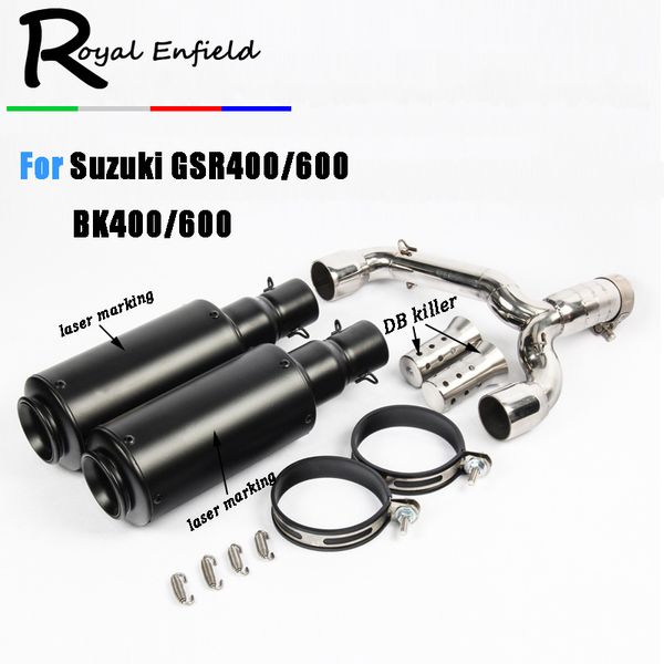 2018 new gsr 400 motorcycle stainless steel carbon middle link pipe exhaust muffler for gsr400 600 bk400 600
2018 new gsr 400 motorcycle stainless steel carbon middle link pipe exhaust muffler for gsr400 600 bk400 600