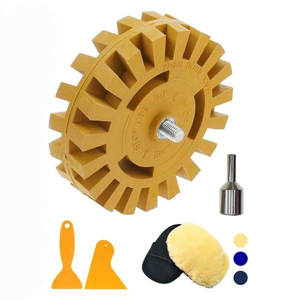 decal remover rubber eraser wheel tool with drill adapter 4 inch drill attachment 2 pieces hanging boards and 1piece rag for rem
decal remover rubber eraser wheel tool with drill adapter 4 inch drill attachment 2 pieces hanging boards and 1piece rag for rem
