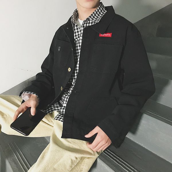 men's jackets fashion 2021 autumn winter hong kong style chic camouflage denim jacket men korean trendy student bf wind casual tooling, Black;brown
men's jackets fashion 2021 autumn winter hong kong style chic camouflage denim jacket men korean trendy student bf wind casual tooling, Black;brown