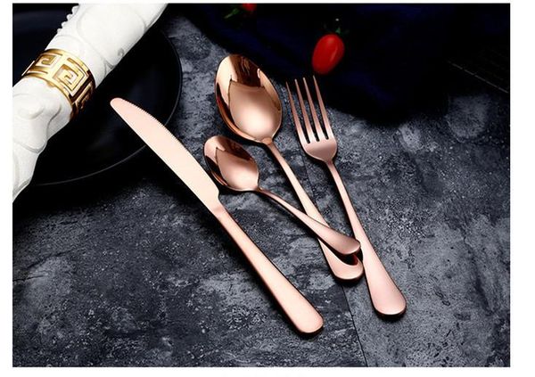 stainless steel flatware sets matte 5 colors western tableware knife fork spoon teaspoon cutlery set ing
stainless steel flatware sets matte 5 colors western tableware knife fork spoon teaspoon cutlery set ing