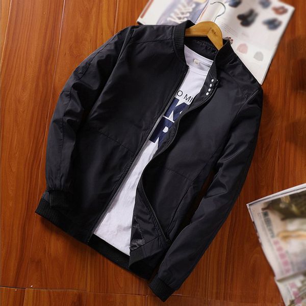 men outwear bomber jacket long sleeve zipper blazer plus size winter overcoat, Black;brown
men outwear bomber jacket long sleeve zipper blazer plus size winter overcoat, Black;brown