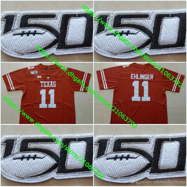 150th patch #11 sam ehlinger #10 vince young #34 ricky williams #20 earl campbell 2019 new style college stitched jerseys ing, Black
150th patch #11 sam ehlinger #10 vince young #34 ricky williams #20 earl campbell 2019 new style college stitched jerseys ing, Black