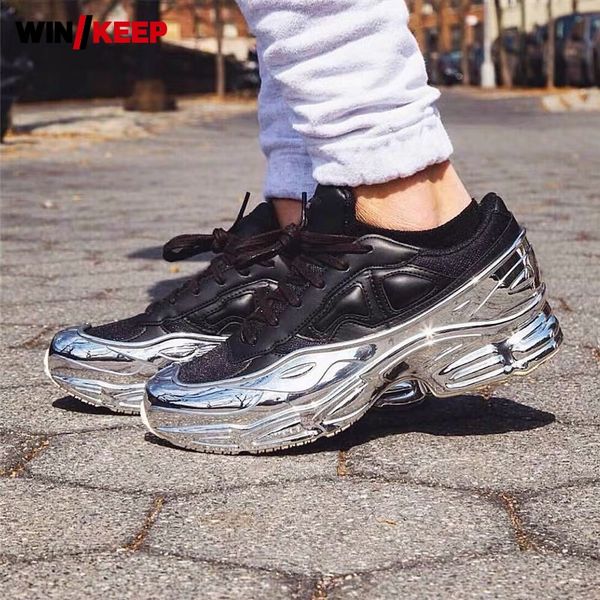 men platform shoes breathable electroplate outdoor sports jogging shoes running trainers lace up genuine leather sneakers
men platform shoes breathable electroplate outdoor sports jogging shoes running trainers lace up genuine leather sneakers