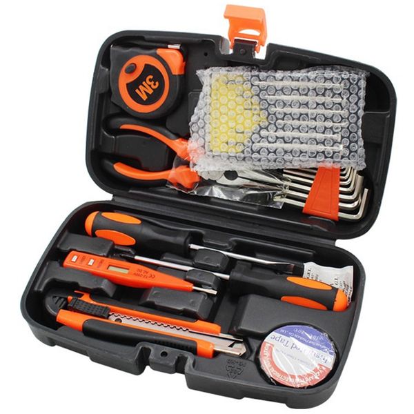22 professional repair tool set automatic screwdriver mechanics tool kit with blow molded box
22 professional repair tool set automatic screwdriver mechanics tool kit with blow molded box