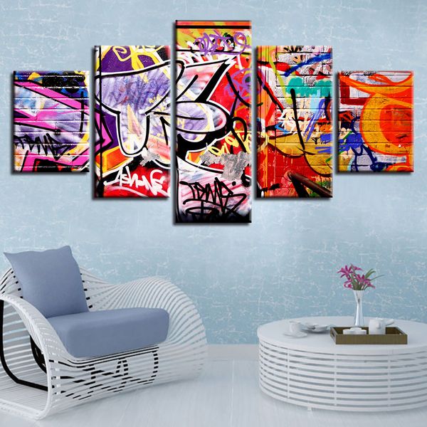 decor kitchen restaurant wall hd print 5 pieces colorful graffiti abstract picture poster modular canvas paintings art framework
decor kitchen restaurant wall hd print 5 pieces colorful graffiti abstract picture poster modular canvas paintings art framework